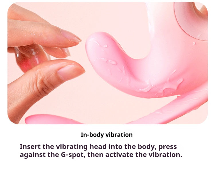 【Pink PoPo】Women Sexy Toys OK Rabbit G-point Stick Vibration