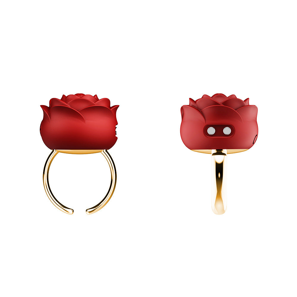 Rose Ring Vibrator Egg