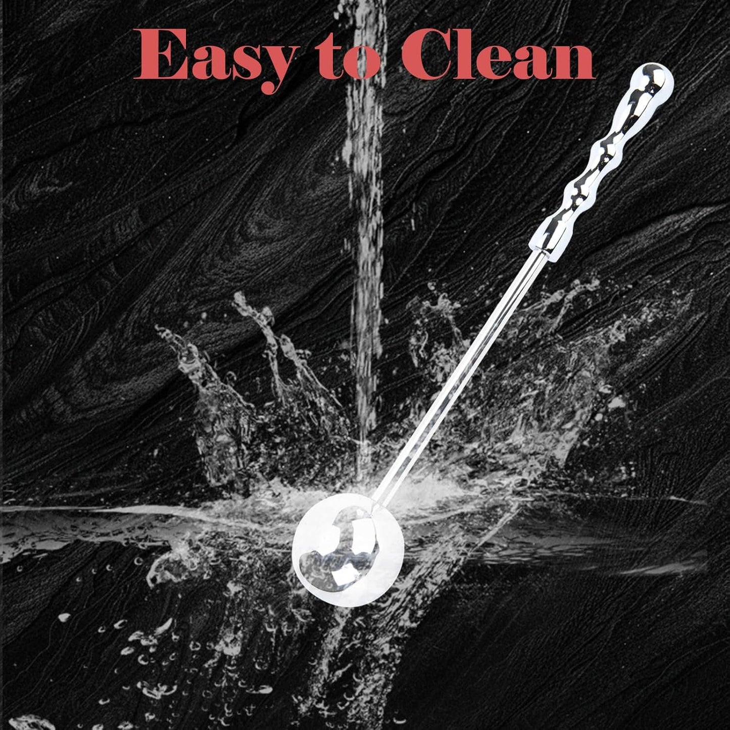 Stainless Steel Metal Manual Sex Toys
