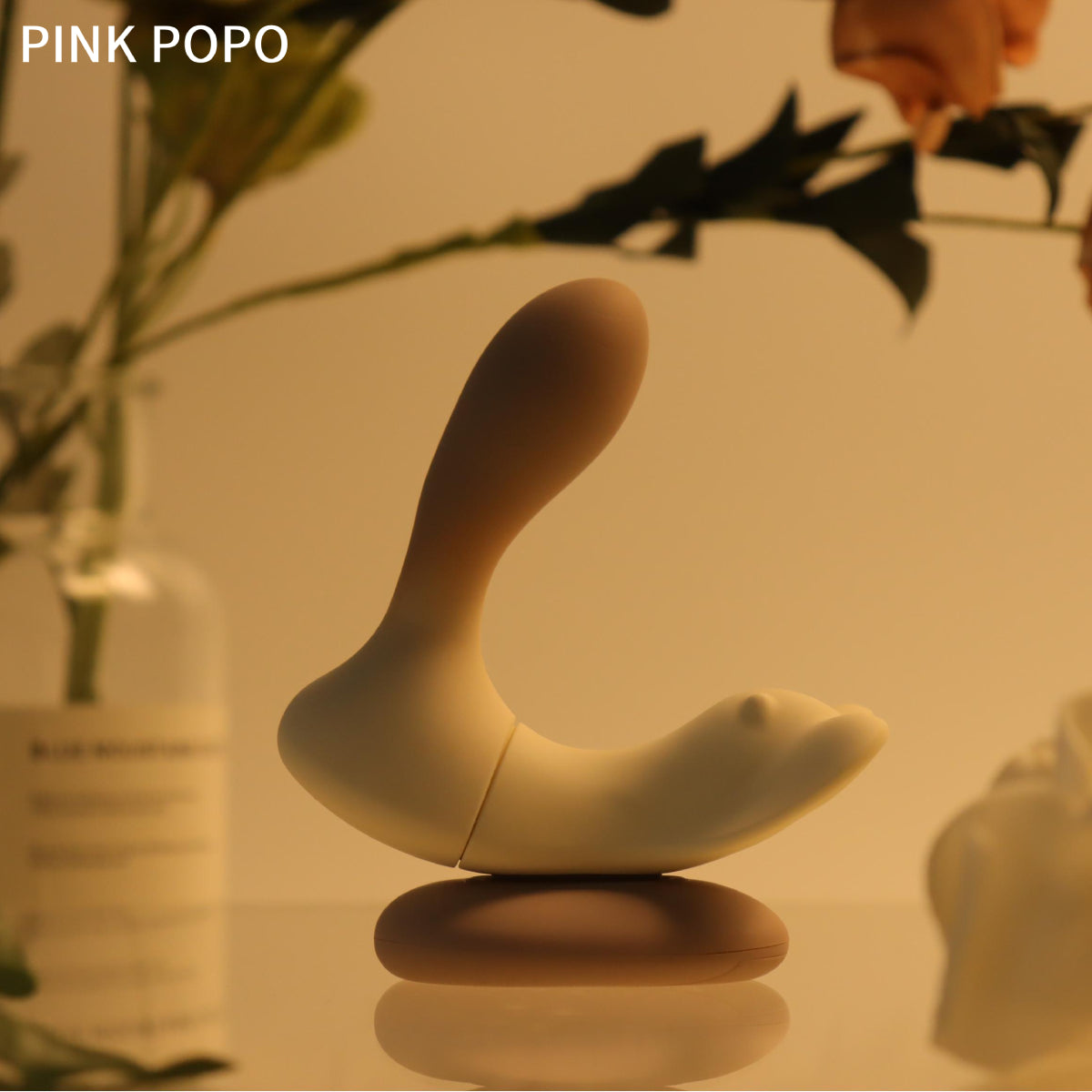 【Pink PoP】Women's wearable egg-jumping magnetic attachment can be remotely controlled to be worn outside