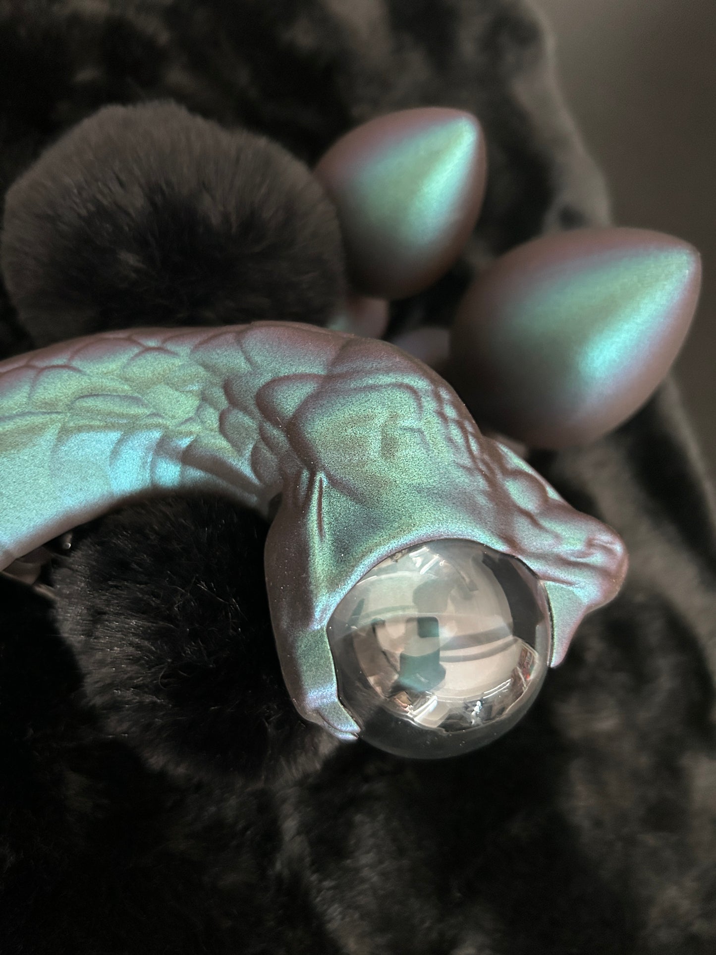 Rattlesnake Vein Vibrator with Mysterious Plasma Balls