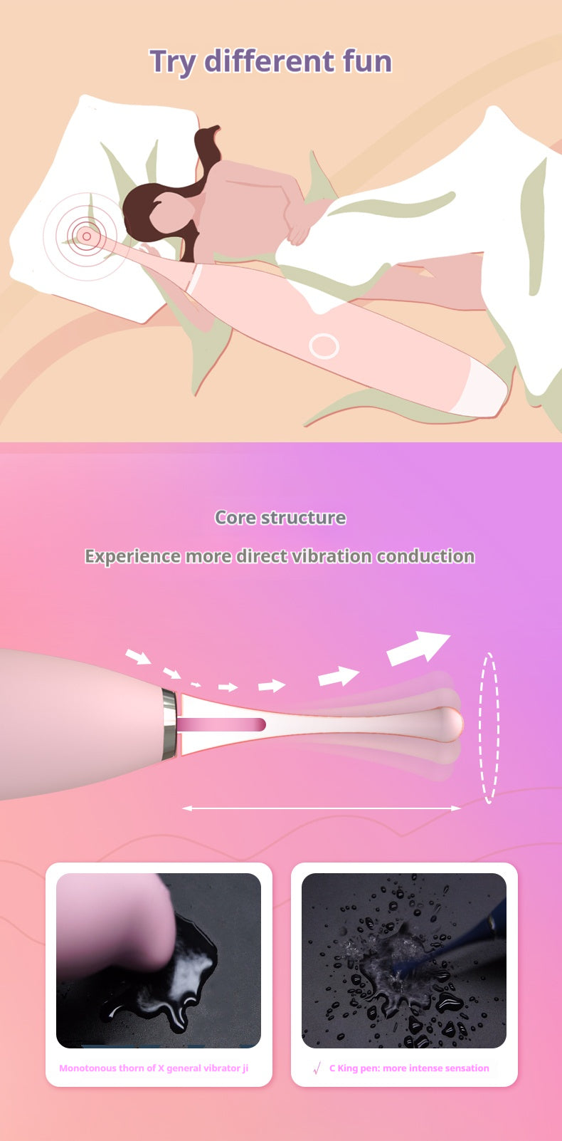 C-king G Point Pen Vibrator