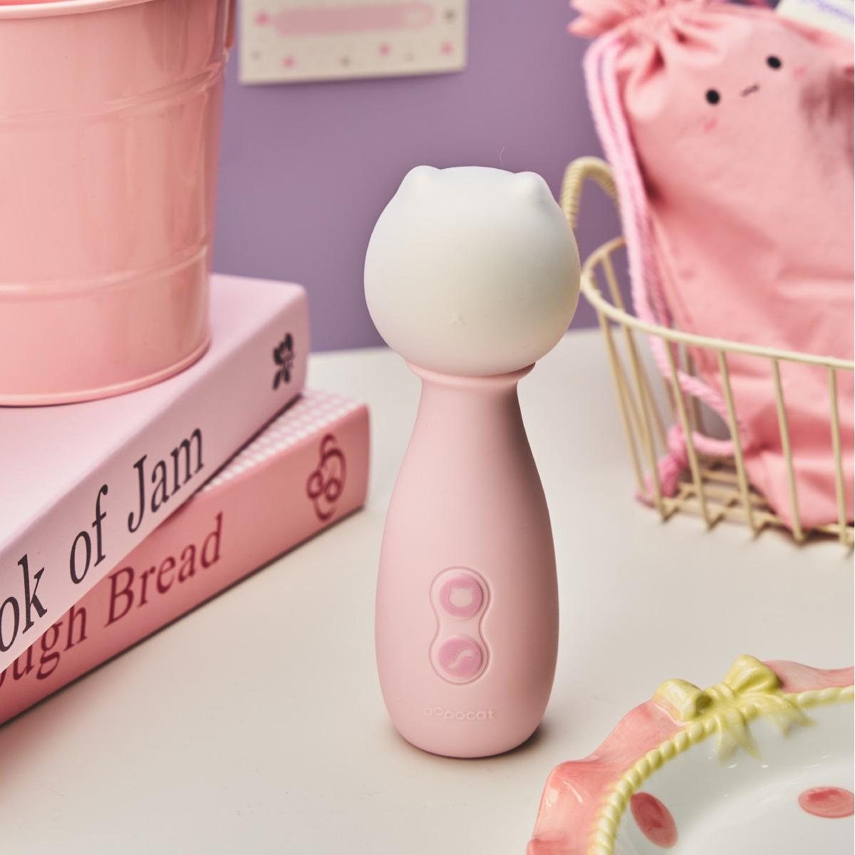 【Pink PoP】Cat Hammer Women's vibration rod with 10 vibration modes