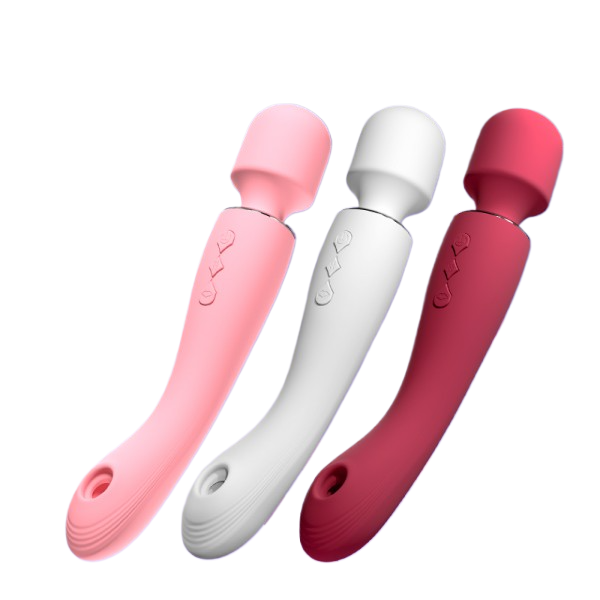 【Pink PoP】AV stick sucking vibrating stick dual-purpose in one can be heated and the silk slides into the body