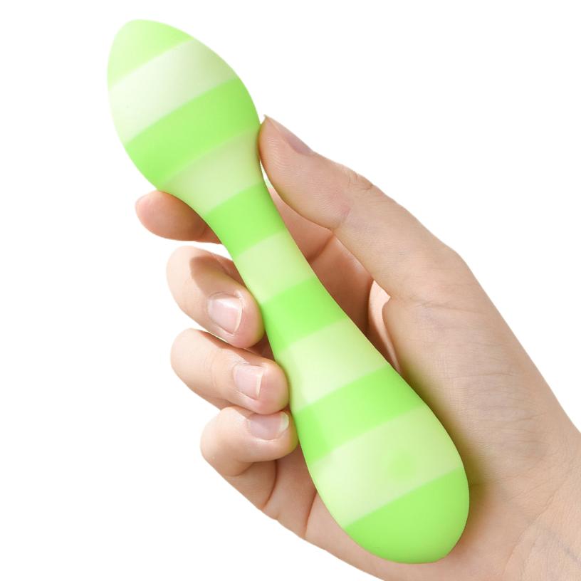 【Pink PoP】Vibrators,3 Speeds & 7 Vibrating,360° Rotation, Fit Inside The Body, IPX7 Water Resistance Rating, Silent, Soft Silicone, Striped Pattern
