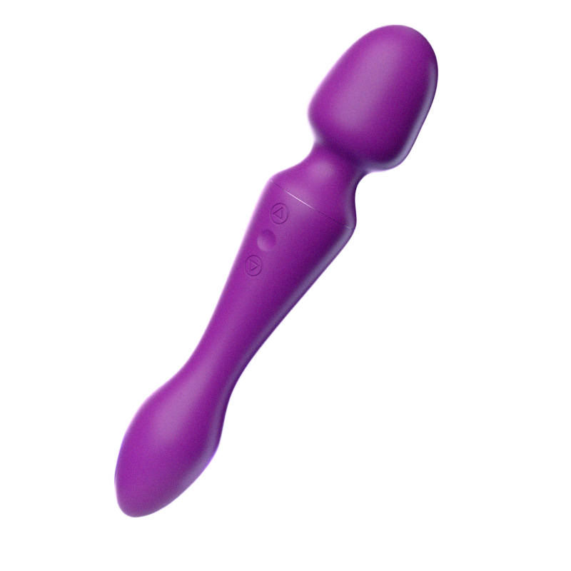 【Pink PoPo】Dual-head vibrating AV stick, automatic heating, adjustable keel, wide range, fast charging