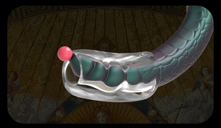 Rattlesnake Vein Vibrator with Mysterious Plasma Balls