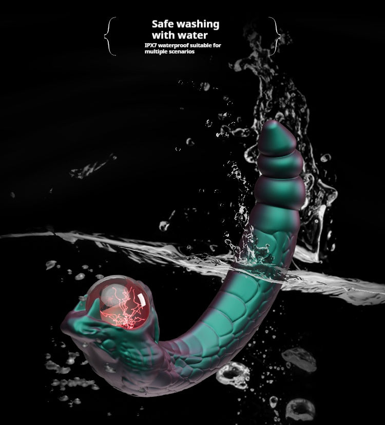 Rattlesnake Vein Vibrator with Mysterious Plasma Balls