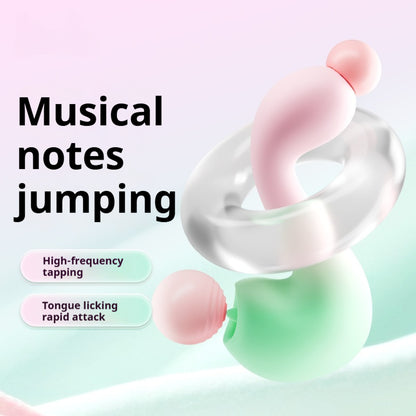 【Pink PoP】Vibration, for women, tongue licking, body-penetrating, Z-shaped elbow, high frequency