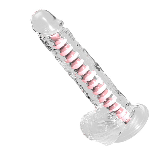 Crystal Dildo With Keel
