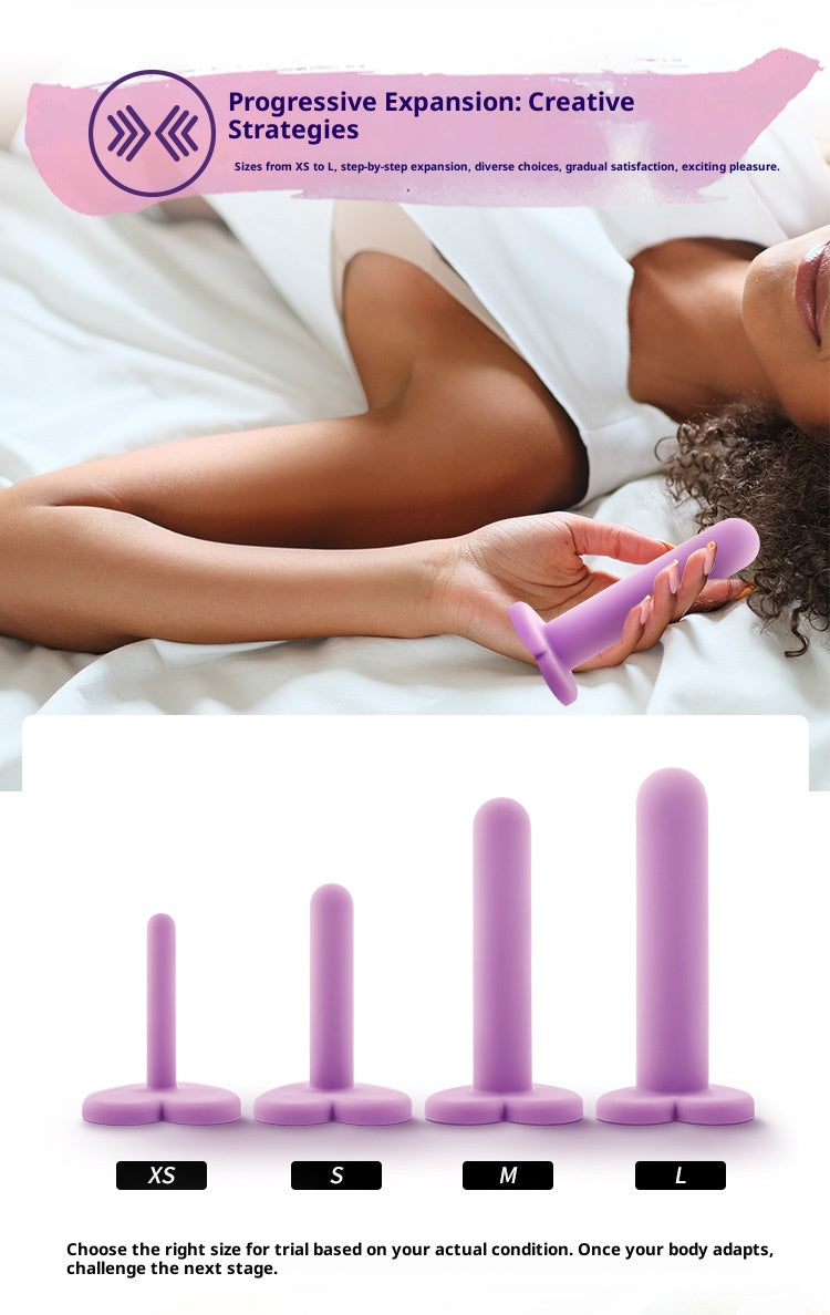 Wellness Progressive 4-Piece Dilator Kit - Made with Puria Silicone