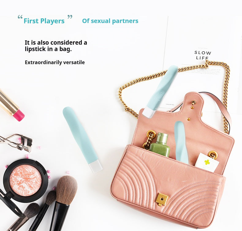 【Pink PoP】Vibrators,16 Vibrating,Lipstick Design, Soft Silicone, Compact And Convenient, In Style, Multiple Frequencies, Long-Lasting Battery Life
