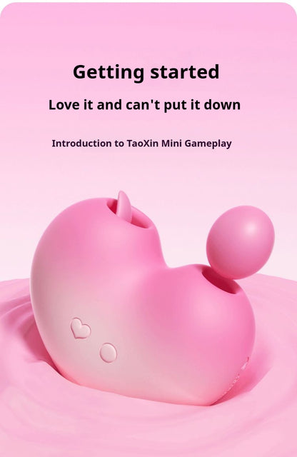 【Pink PoPo】Women Sexy Toys Sucking Tongue Licking Vibration