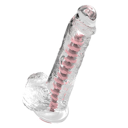 Crystal Dildo With Keel