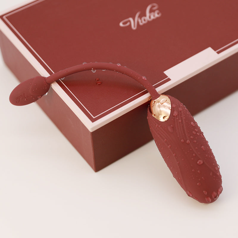 VIOTEC Violet Olive Remote Control Variable Frequency Vibrating Egg