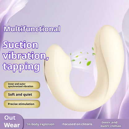 【Pink PoPo】Women Sexy Toys Seduction G-spot Sucking and Patting Vibration