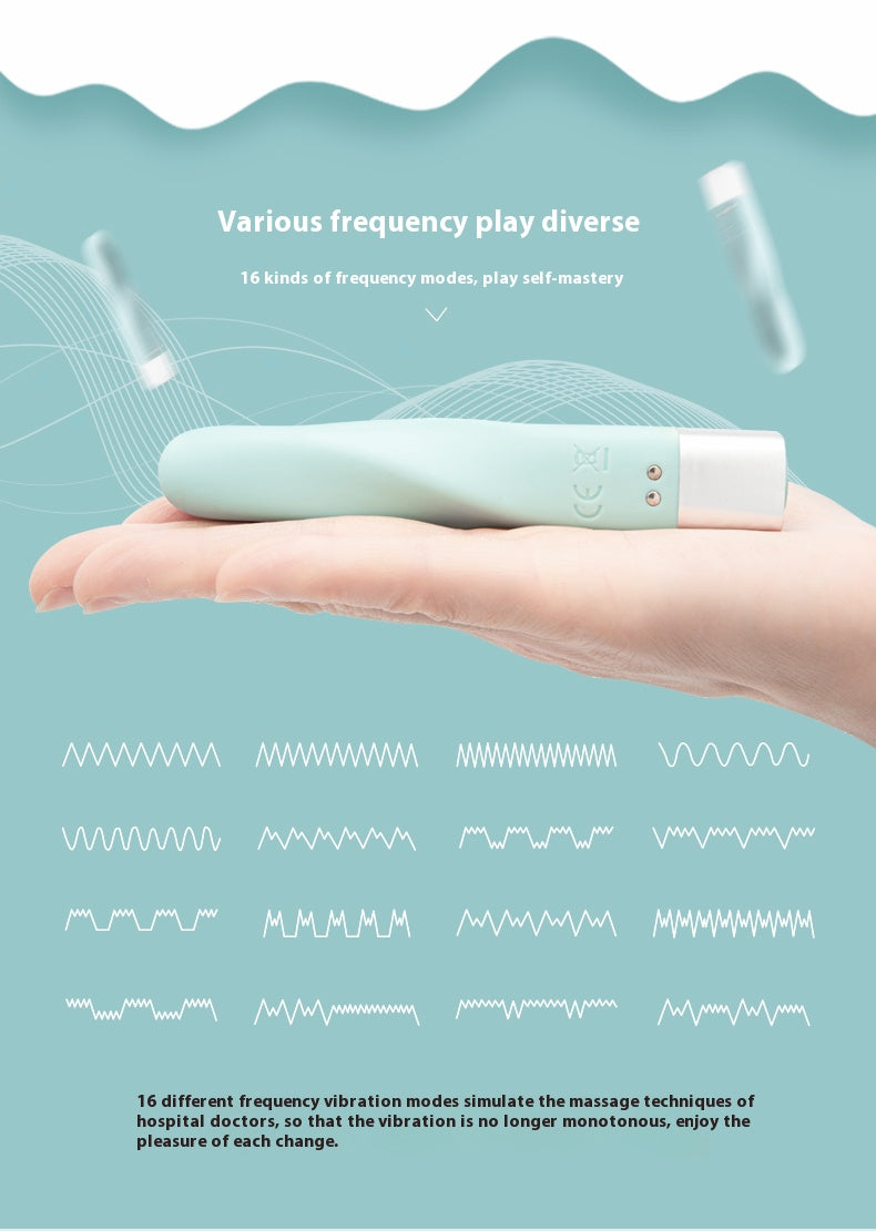 【Pink PoP】Vibrators,16 Vibrating,Lipstick Design, Soft Silicone, Compact And Convenient, In Style, Multiple Frequencies, Long-Lasting Battery Life