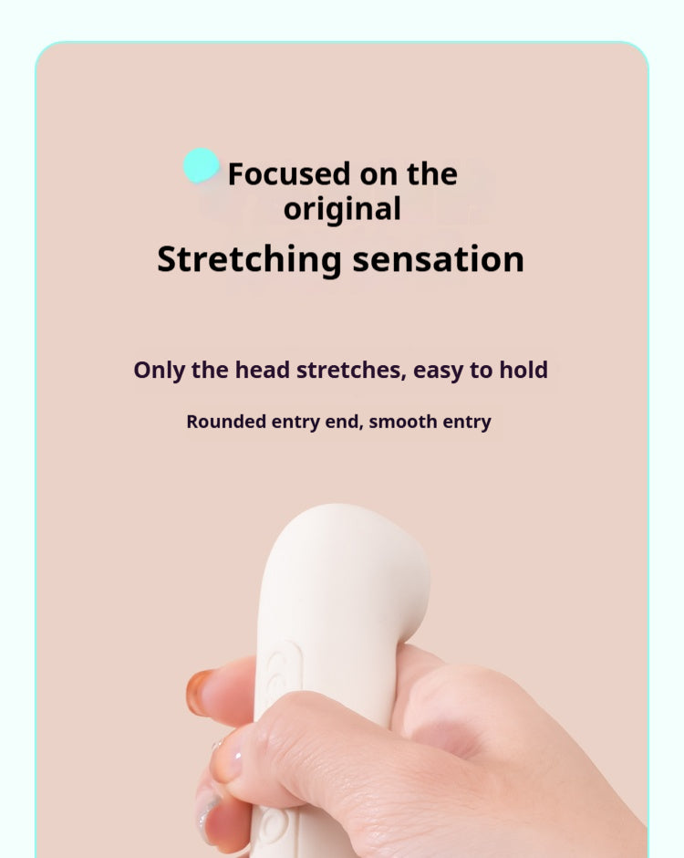 Molly Heated Telescopic Massage Vibrator