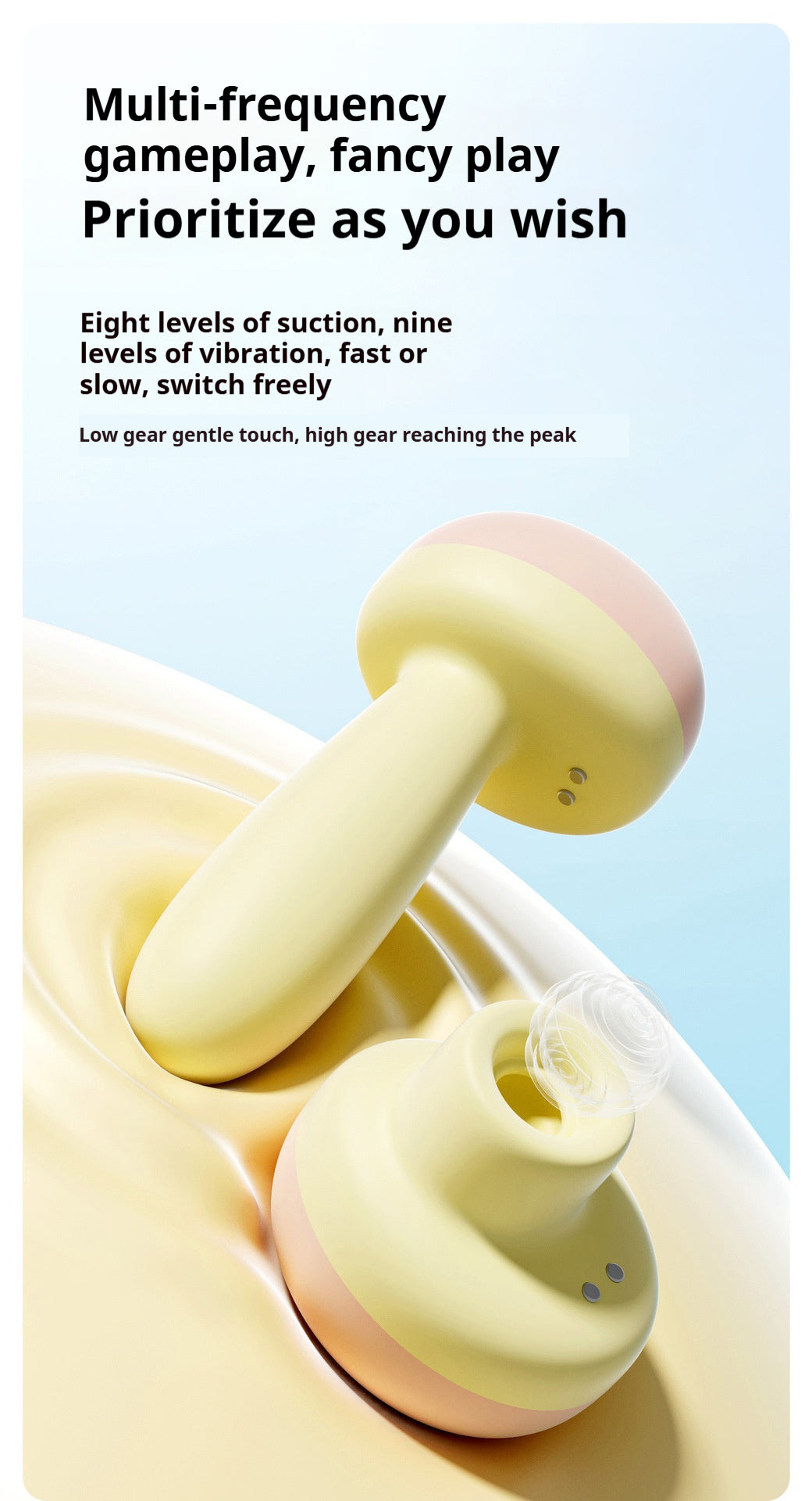 Alarm Clock-Shaped Internal Sucking Vibrator