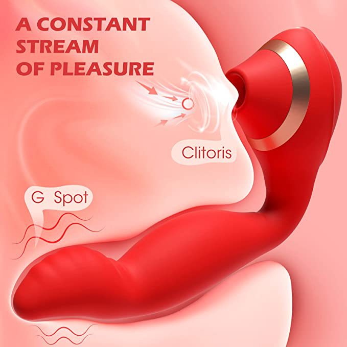Magic Finger Sucking Vibrator