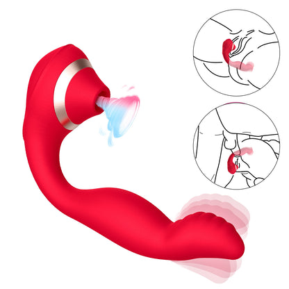 Magic Finger Sucking Vibrator