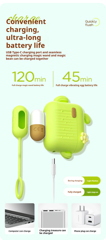 【Pink PoPo】Women Sexy Toys Ledong Rubik's Cube G-Dot Trendy Pen Jumping Egg