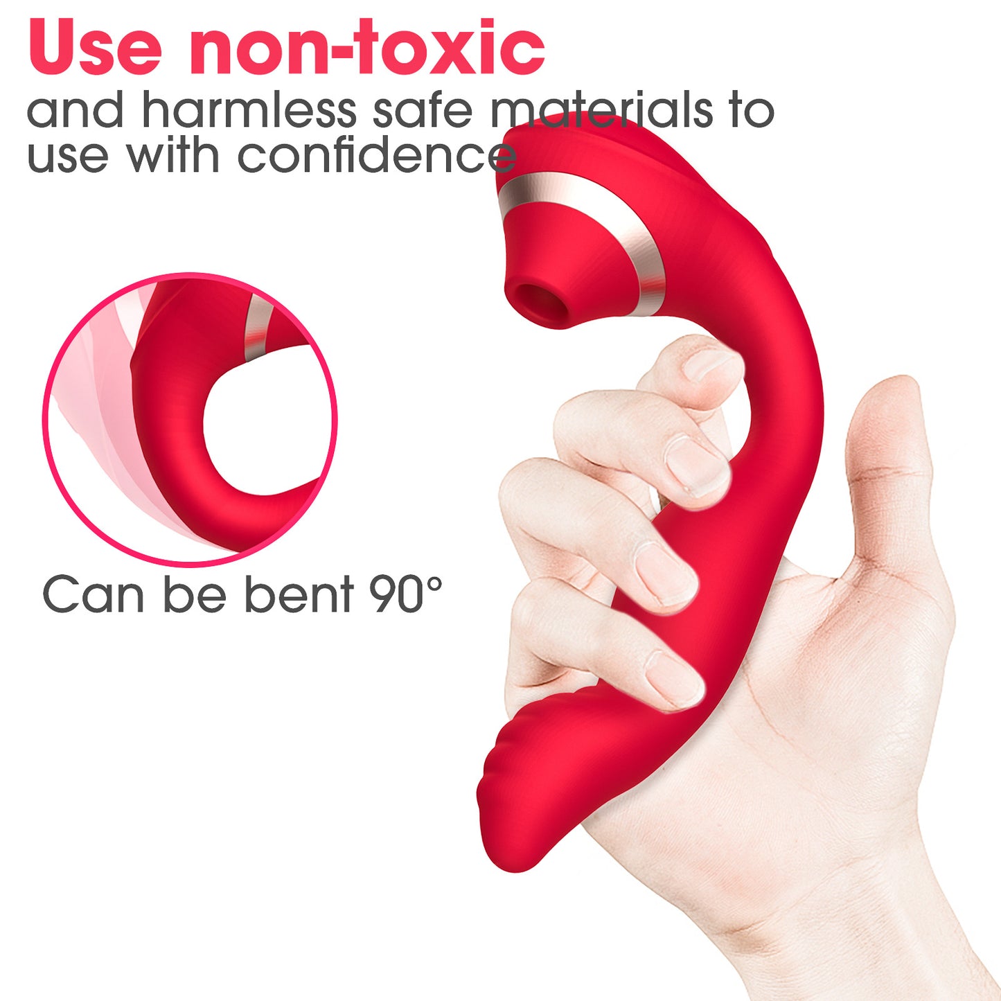 Magic Finger Sucking Vibrator