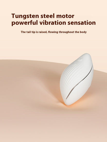 【Pink PoP】Little White Snail Female Sucking Vibration Massager