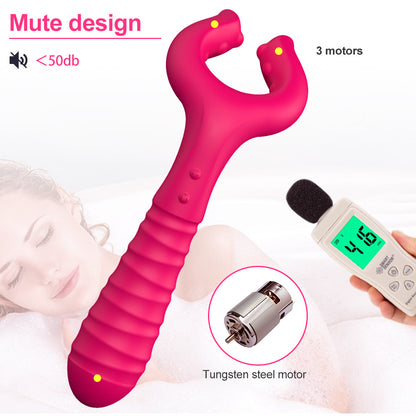 12-Frequency U-Shaped Vibrator
