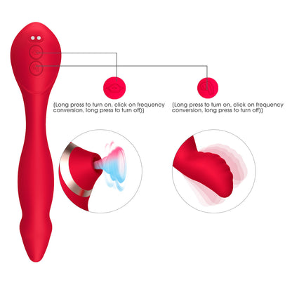Magic Finger Sucking Vibrator