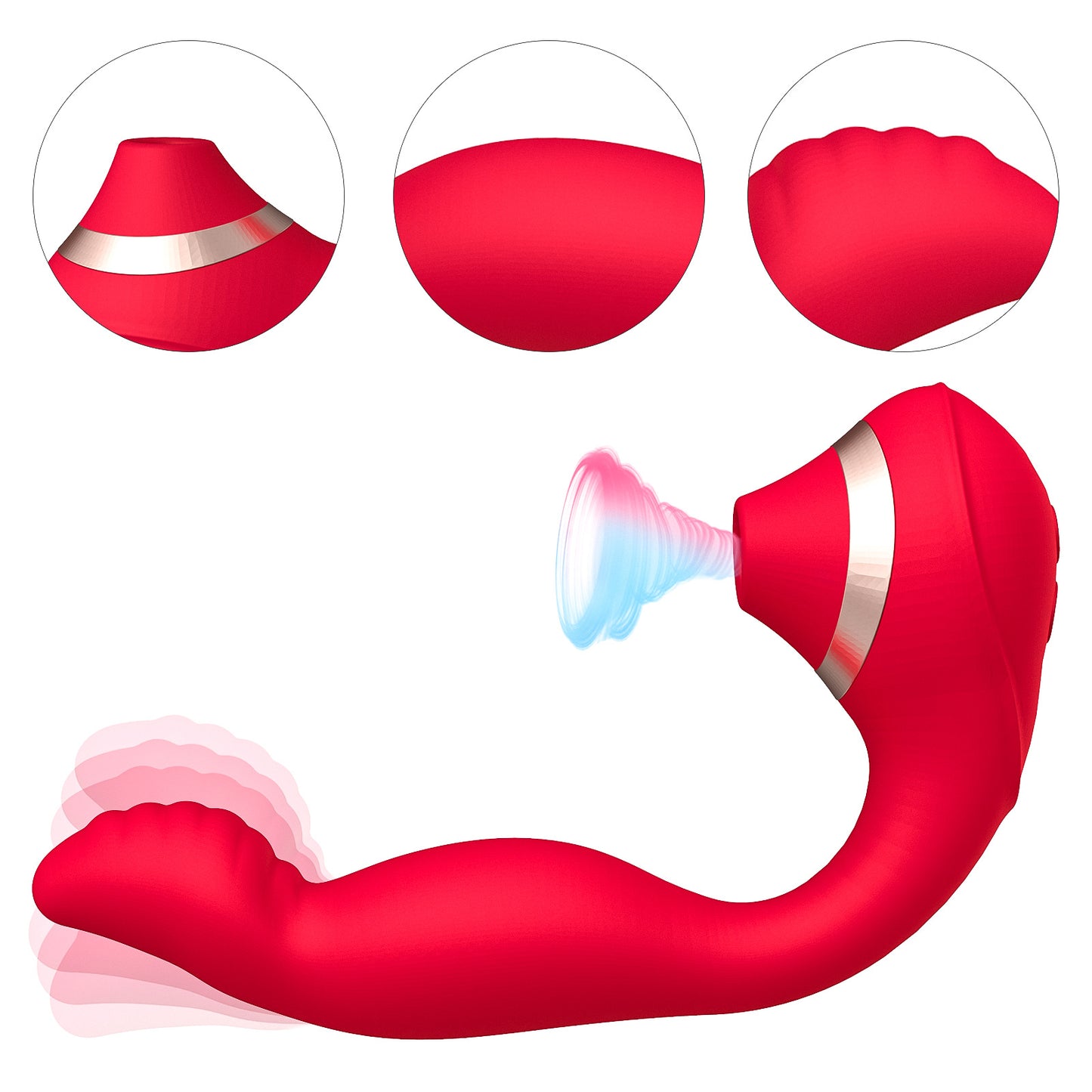 Magic Finger Sucking Vibrator