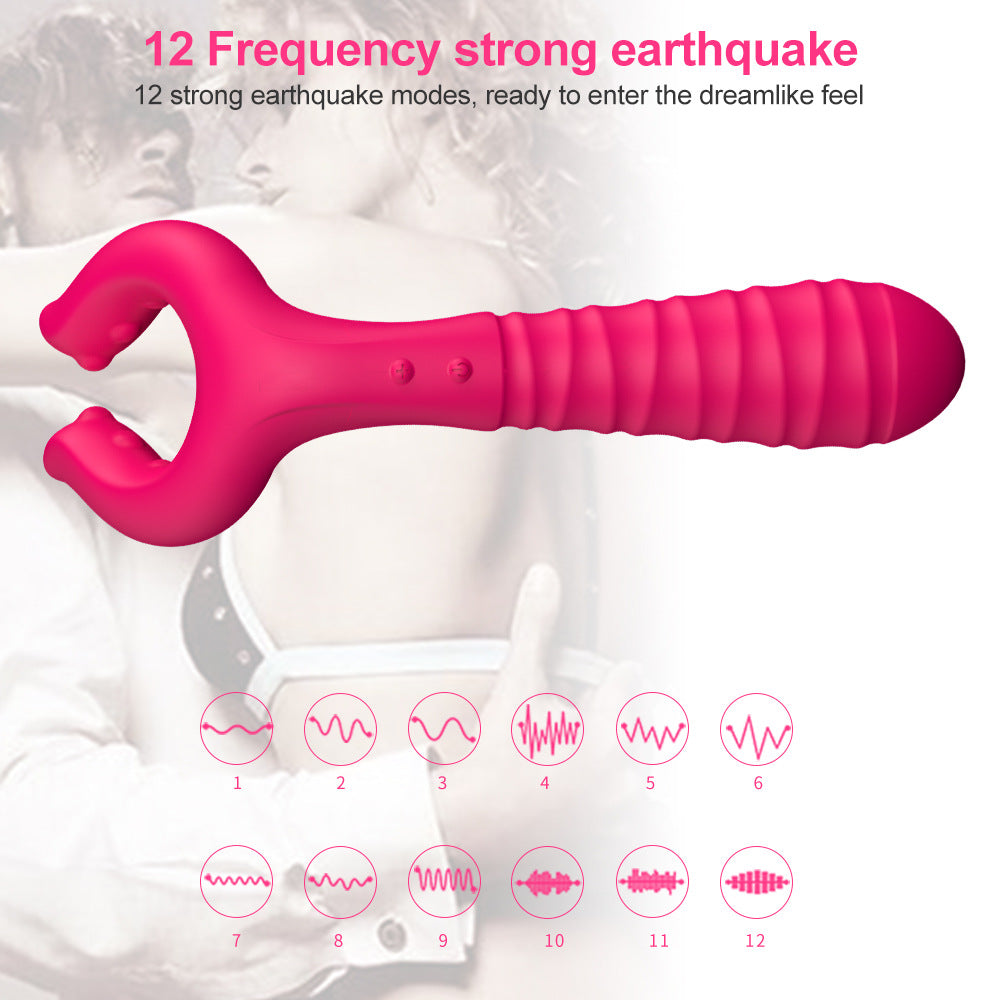 12-Frequency U-Shaped Vibrator