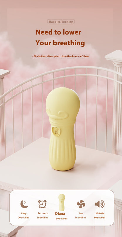 【Pink PoP】Suck the vibration stick, suck at point c, the suction head is replaceable, soft and skin-like