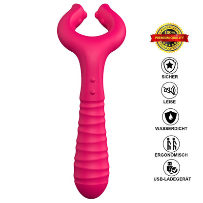 12-Frequency U-Shaped Vibrator
