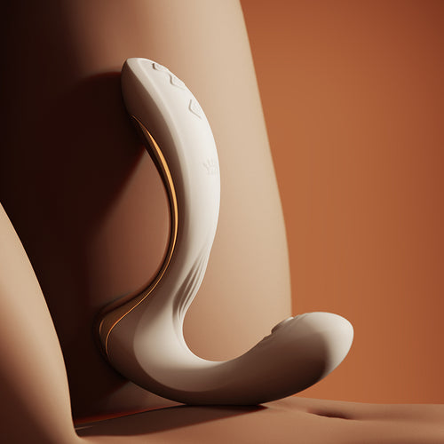 【Pink PoP】The wave G-spot stick is a female sucking and body vibration stick