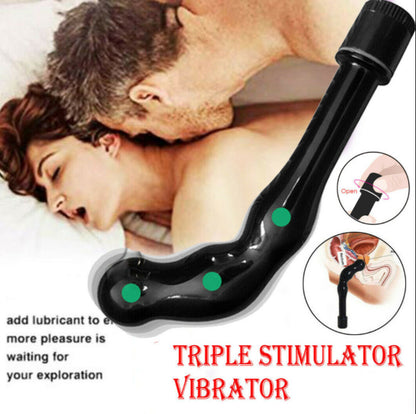 Unisex G-spot Masturbation Curved Vibrator