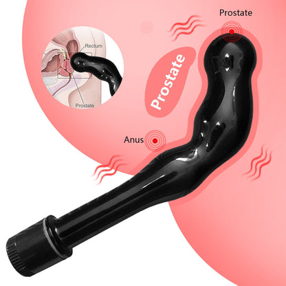 Unisex G-spot Masturbation Curved Vibrator