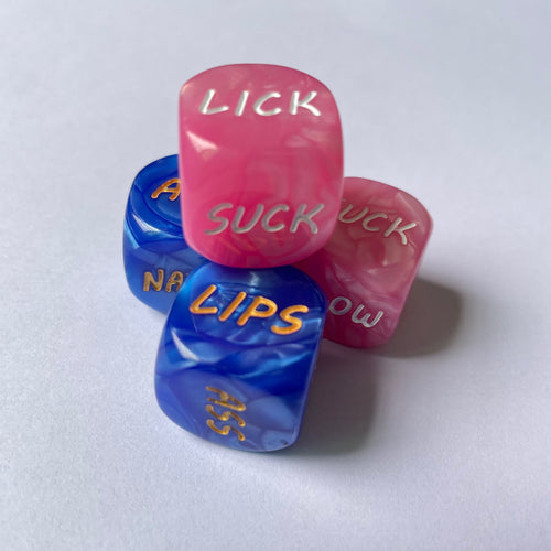 Adult Pearl Pattern Dice（2 sets）