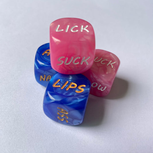 Adult Pearl Pattern Dice（2 sets）