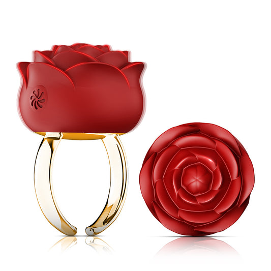 Rose Ring Vibrator Egg