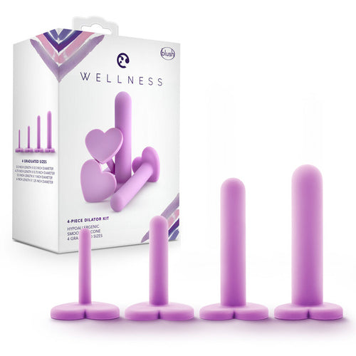 Wellness Progressive 4-Piece Dilator Kit - Made with Puria Silicone