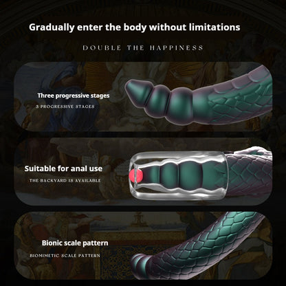 Rattlesnake Vein Vibrator with Mysterious Plasma Balls
