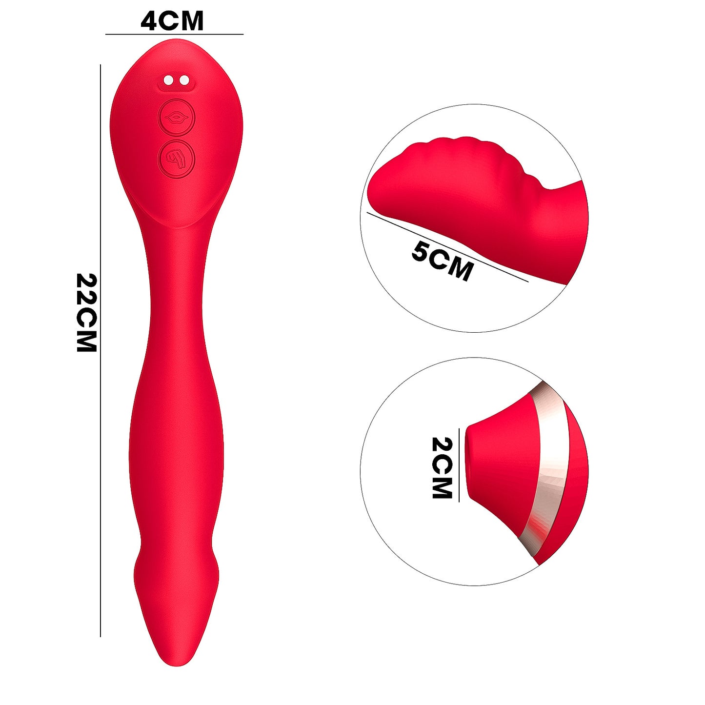 Magic Finger Sucking Vibrator