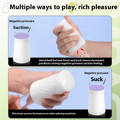 【Pink PoP】 Ki Dong Airplane Egg Tight-fitting Men's manual Airplane Cup