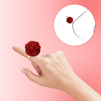 Rose Ring Vibrator Egg