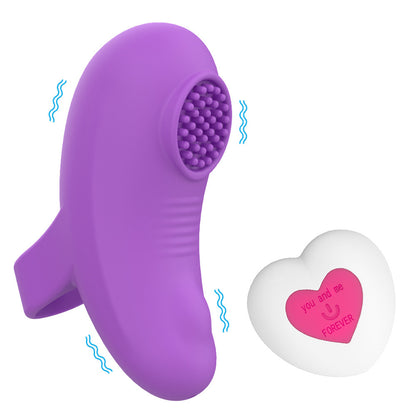 【Pink PoP】Finger Jumping egg vibrator, multi-point teasing, dual-head teasing, silent and strong vibration integrated, skin-friendly and convenient to carry