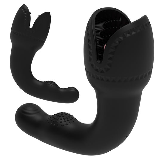 【Pink PoP】Male glans and prostate training and massage device