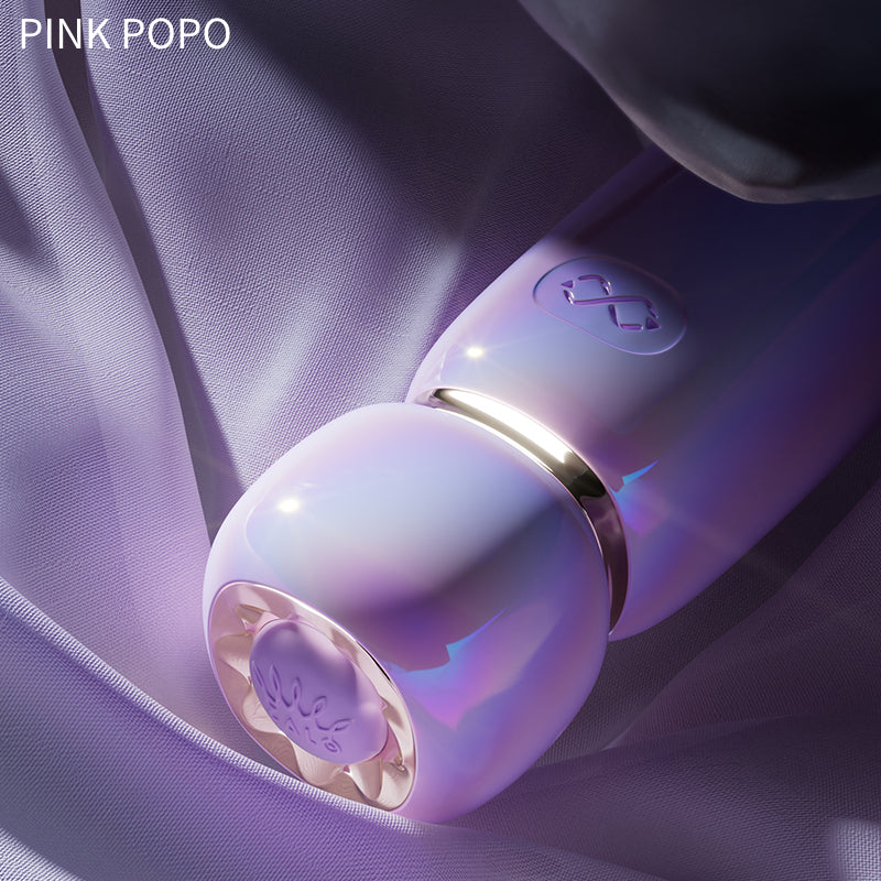 【Pink PoP】Aurora Series Lipstick Women's Vibrating Sucking Massage stick