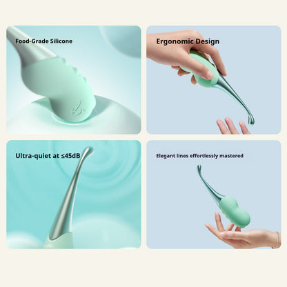 【Pink PoP】Tide pen, vibration stick, for women, G-spot, little dinosaur shape, masturbation, ten types of vibrations