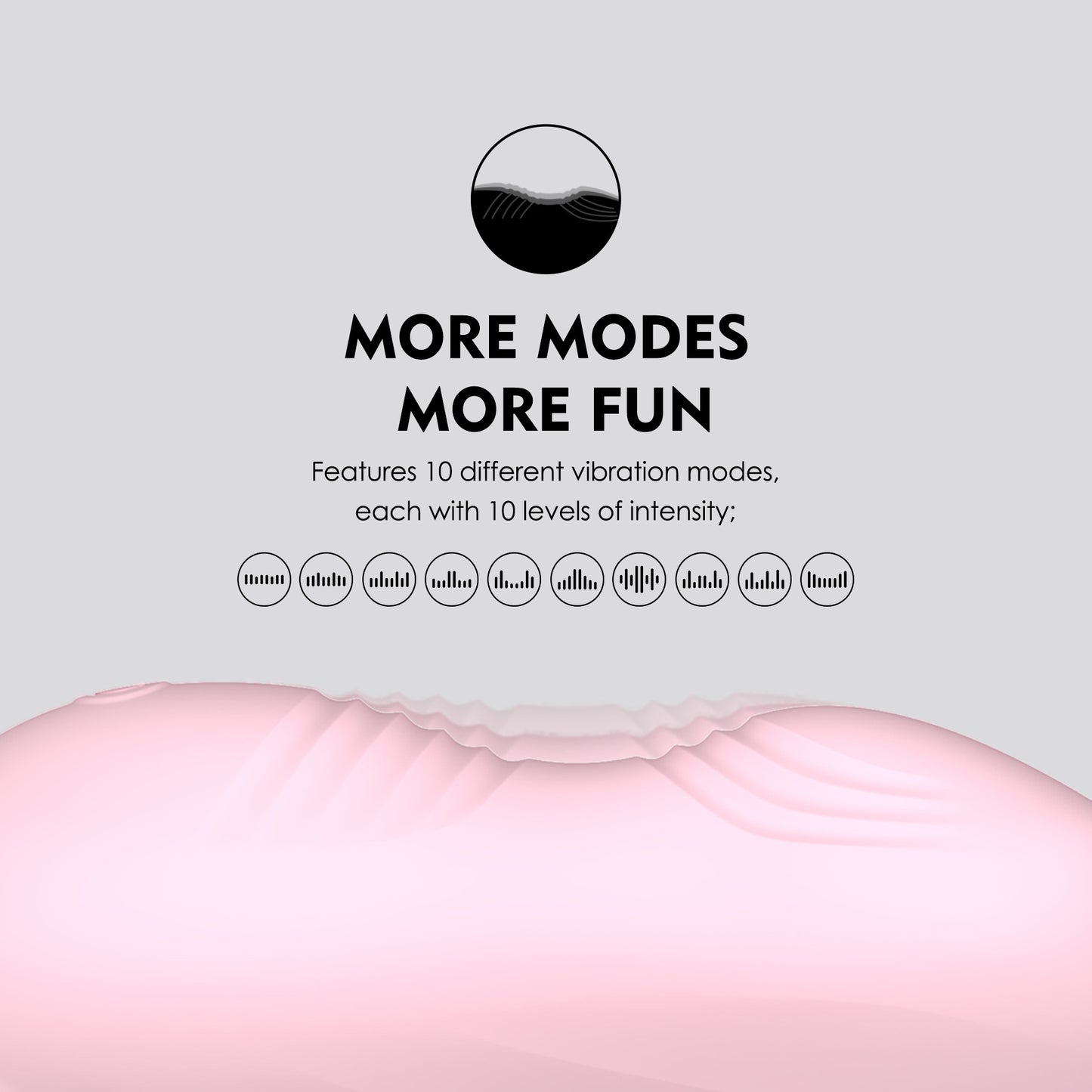 Wireless Remote Control Silicone Masturbation Cushion